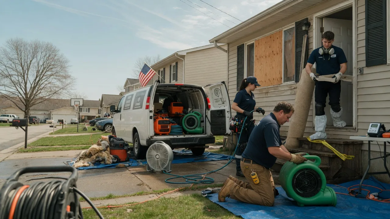 Water Damage Restoration in Rawson, OH near me